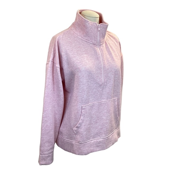 Vineyard Vines 1/2 Zip Pullover Kangaroo Pocket Pink - Picture 2 of 12